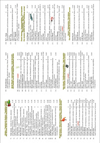 Menu / carte de Tadsch Mahal à Aschaffenburg