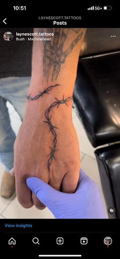 Explore flower tattoo ideas for females, creative tattoo ideas in Sarasota, available at SEVEN SINS Tattoo Studio