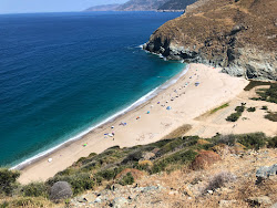Foto di Giannitsi beach con molto pulita livello di pulizia