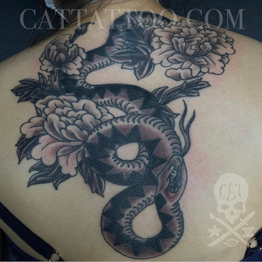 Explore bean tattoo ideas, creative tattoo ideas in Addison, available at Cat Tattoo