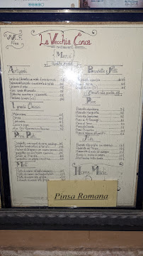 La Vecchia Conca à Rome carte