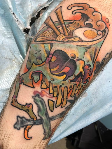 Explore small horror tattoo ideas, creative tattoo ideas in Franklin, available at Left Hand Black