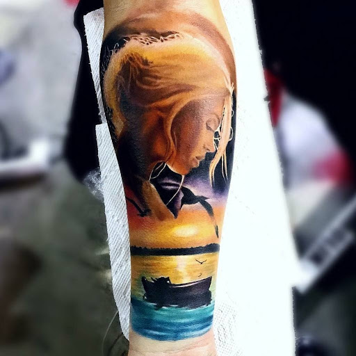 Explore patriot tattoo ideas, creative tattoo ideas in Miami, available at INKAHOLIK TATTOOS
