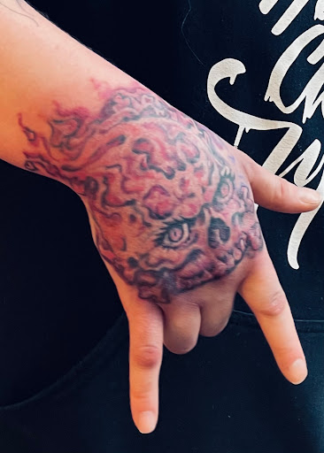Explore cliff tattoo ideas, creative tattoo ideas in Sioux City, available at Asawolf Viking Tattoo