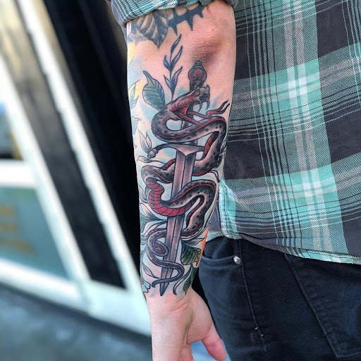 Explore dream catcher tattoo idea, creative tattoo ideas in Snohomish, available at Unknown Tattoo Co.
