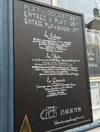 Menu / carte de Le Bouchon Du Palais à Dijon
