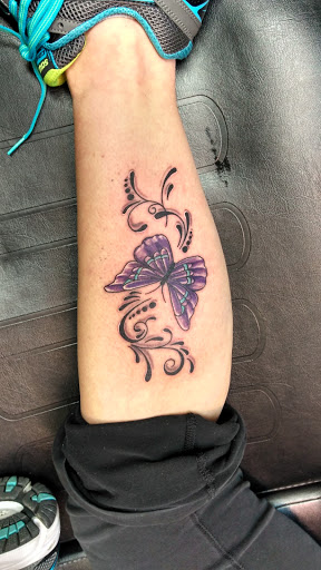 Explore tattoo ideas moon, creative tattoo ideas in Barre, available at Bury The Needle Tattoo