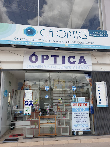 Comentarios y opiniones de C.A Optics Opticas