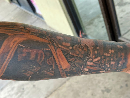 Explore bioshock tattoo ideas, creative tattoo ideas in Pittsburg, available at Delta Art & Tattoo