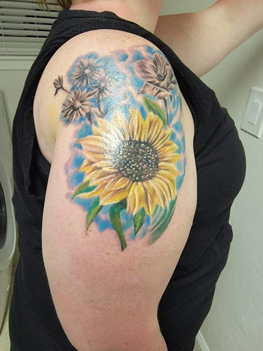 Explore back ear tattoo ideas, creative tattoo ideas in Cape Coral, available at Raabery Ink Society