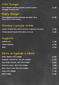 Menu du I Vale Food Truck à Volpago del Montello