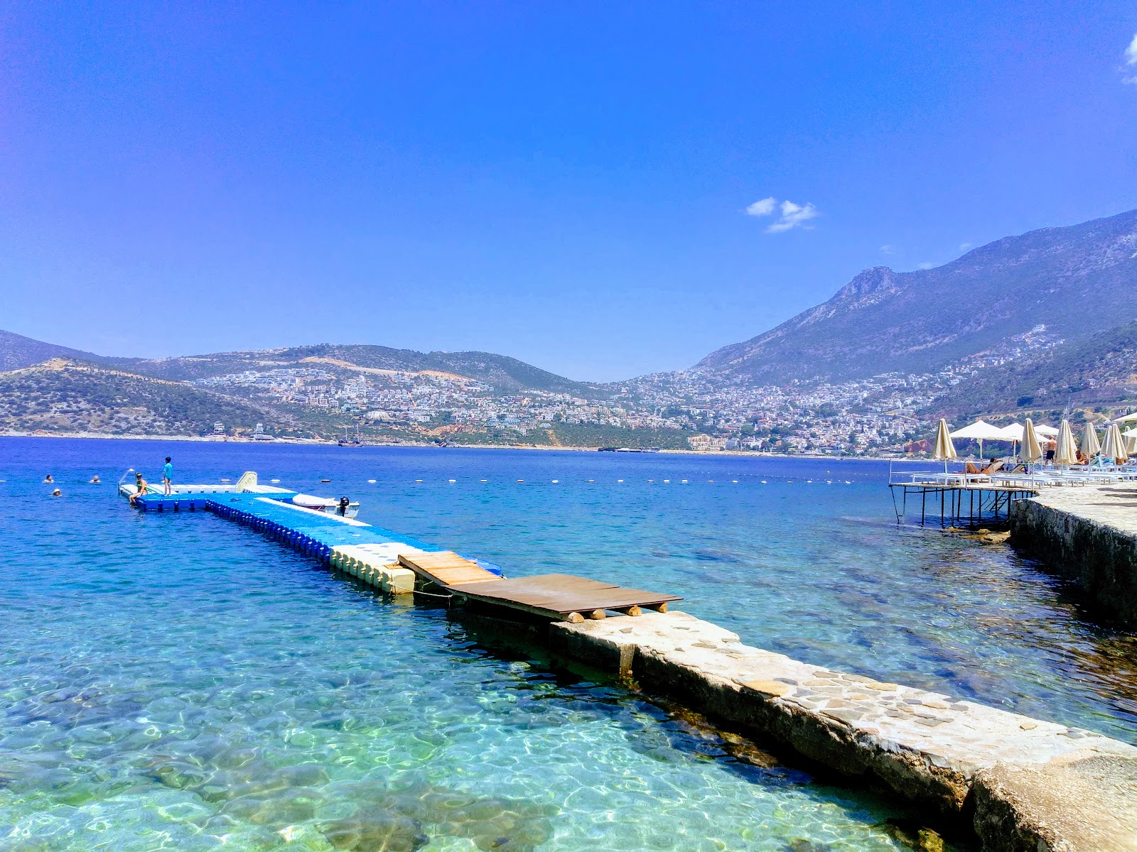 Zdjęcie Plaża Parkowa Kalkan z poziomem czystości wysoki