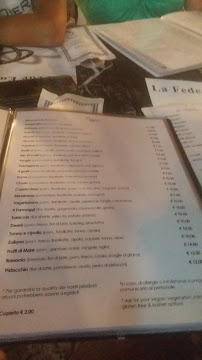 Restaurant Da Francesco Ristorante Pizzeria Bar à Lipari (la carte)