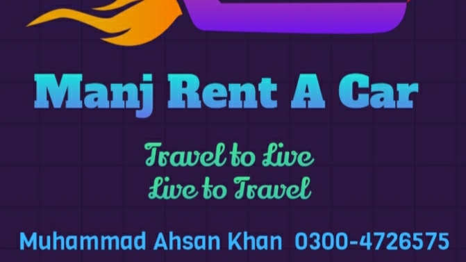 Manj Rent A Car Lahore