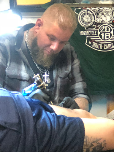 Explore cake tattoo ideas, creative tattoo ideas in Oxford, available at Victorian Ink