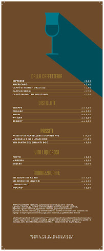 Sophia Loren Restaurant Firenze à Florence menu