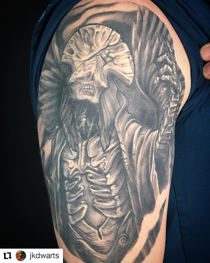Explore minimalist lotr tattoo ideas, creative tattoo ideas in Rochester, available at Sacred Heart Studios