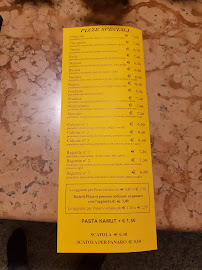 Pizzeria Pizzeria Vecchio Mulino à Colloredo (le menu)