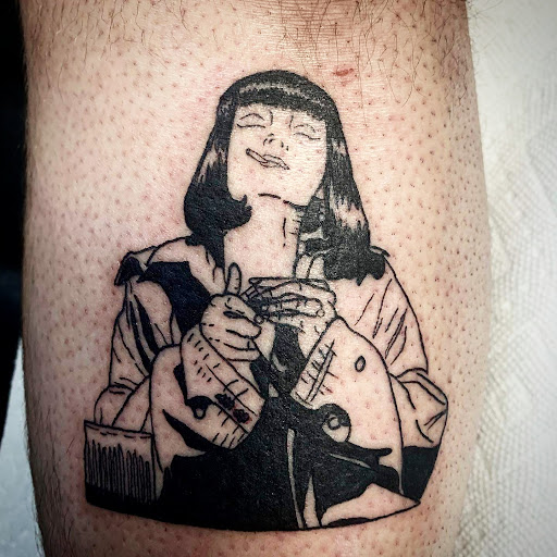 Explore stairway to heaven tattoo ideas, creative tattoo ideas in Westland, available at Premier Tattoo Company Westland