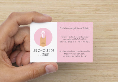 Les ongles de Justine à Valleiry