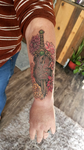 Explore funny couple tattoo ideas, creative tattoo ideas in Coquille, available at Inspired Ink Tattoo Shop