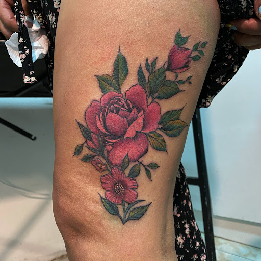 Explore beartooth tattoo ideas, creative tattoo ideas in Oak Park, available at Ageless Arts Tattoo and Body Piercing