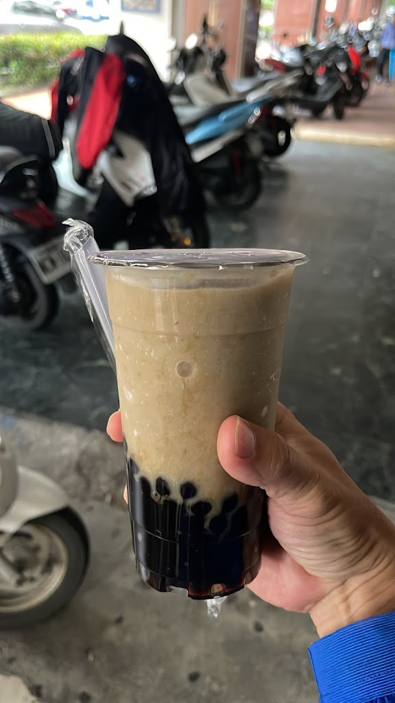 沙很大綠豆沙牛奶 的照片