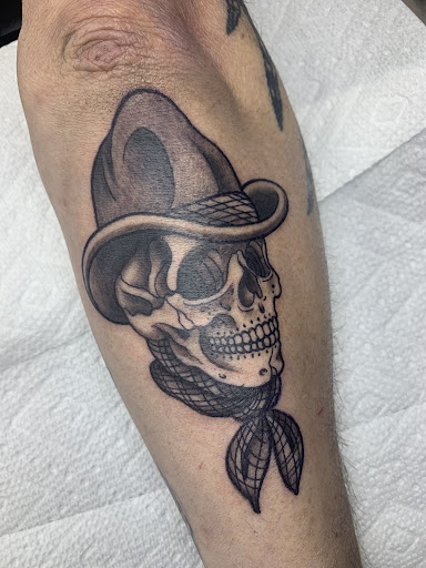 Explore cleveland browns tattoo ideas, creative tattoo ideas in Cheyenne, available at Twizted Needle Tattoo