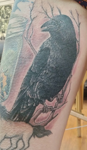 Explore tattoo ideas for dark skin guys, creative tattoo ideas in Thorndale, available at SmokeCity & tattoos New Owners CBD Delta8s an THCs former Voodoo tattoo