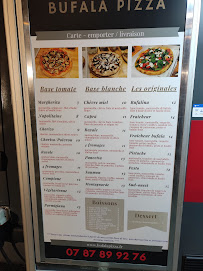 Menu / carte de Bufala Pizza à Balma