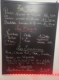 Menu / carte de EL RAÏS restaurant à La Côte-Saint-André