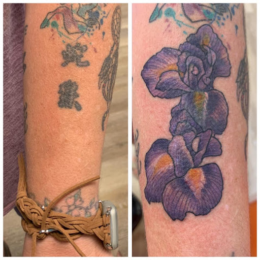Explore virgo tattoo ideas for females, creative tattoo ideas in Houghton Lake, available at Screaming Eagle Tattoo