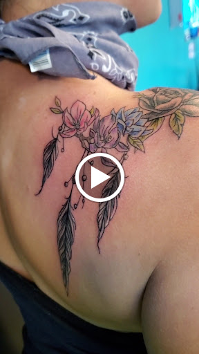 Explore tattoo ideas on ribs for guys, creative tattoo ideas in Washington, available at Rockstar Tattoo and Piercing Studio LLC