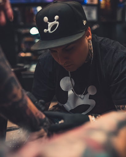 Explore dad fishing tattoo ideas, creative tattoo ideas in Glendale, available at PRINCE ART AND INK