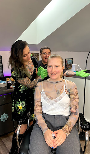 Explore eternal love tattoo ideas, creative tattoo ideas in Mc Kees Rocks, available at Exile Ink