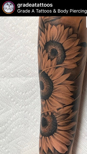 Explore eevee tattoo ideas, creative tattoo ideas in Fort Wayne, available at Grade A Tattoos and Body Piercing