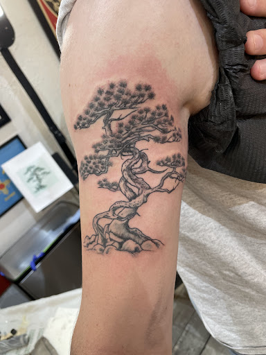 Explore jet tattoo ideas, creative tattoo ideas in Avon, available at Avanti Tattoo