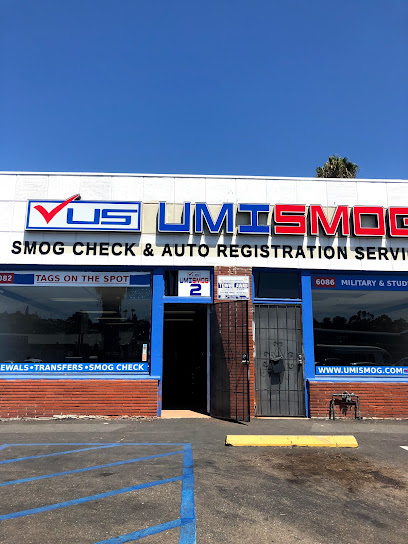 UMI SMOG & AUTO REGISTRATION 2 - DMV SAN DIEGO