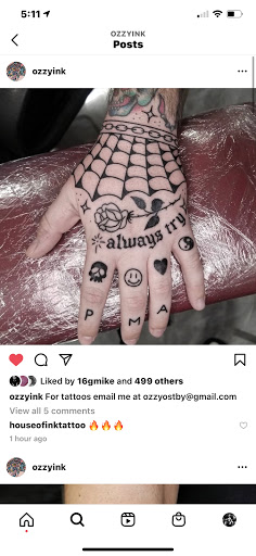 Explore name sleeve tattoo ideas, creative tattoo ideas in Venice, available at House of Ink