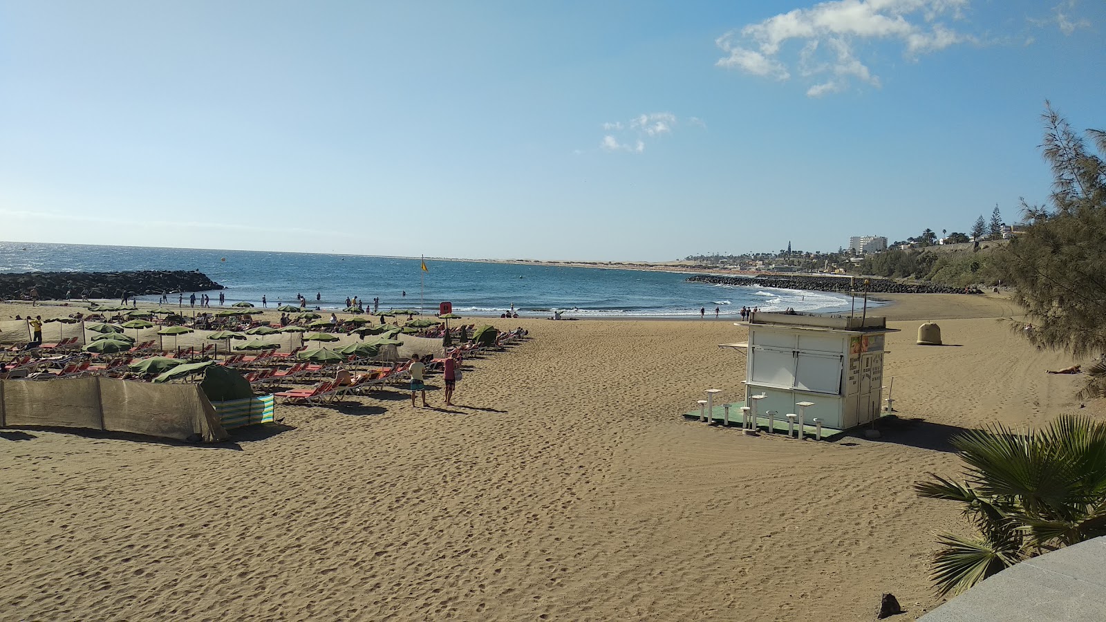 Valokuva Playa El Verilista. ja asutus