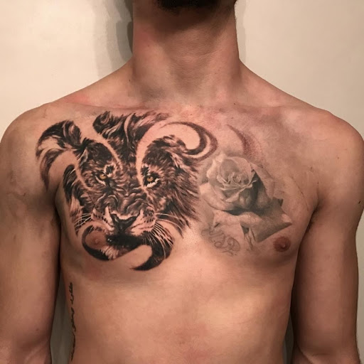 Explore heaven and hell tattoo ideas, creative tattoo ideas in Fort Lauderdale, available at Magik 5 Tattoo