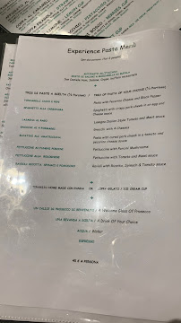 Restaurant Colonna Cafè & Restaurant à Rome (le menu)