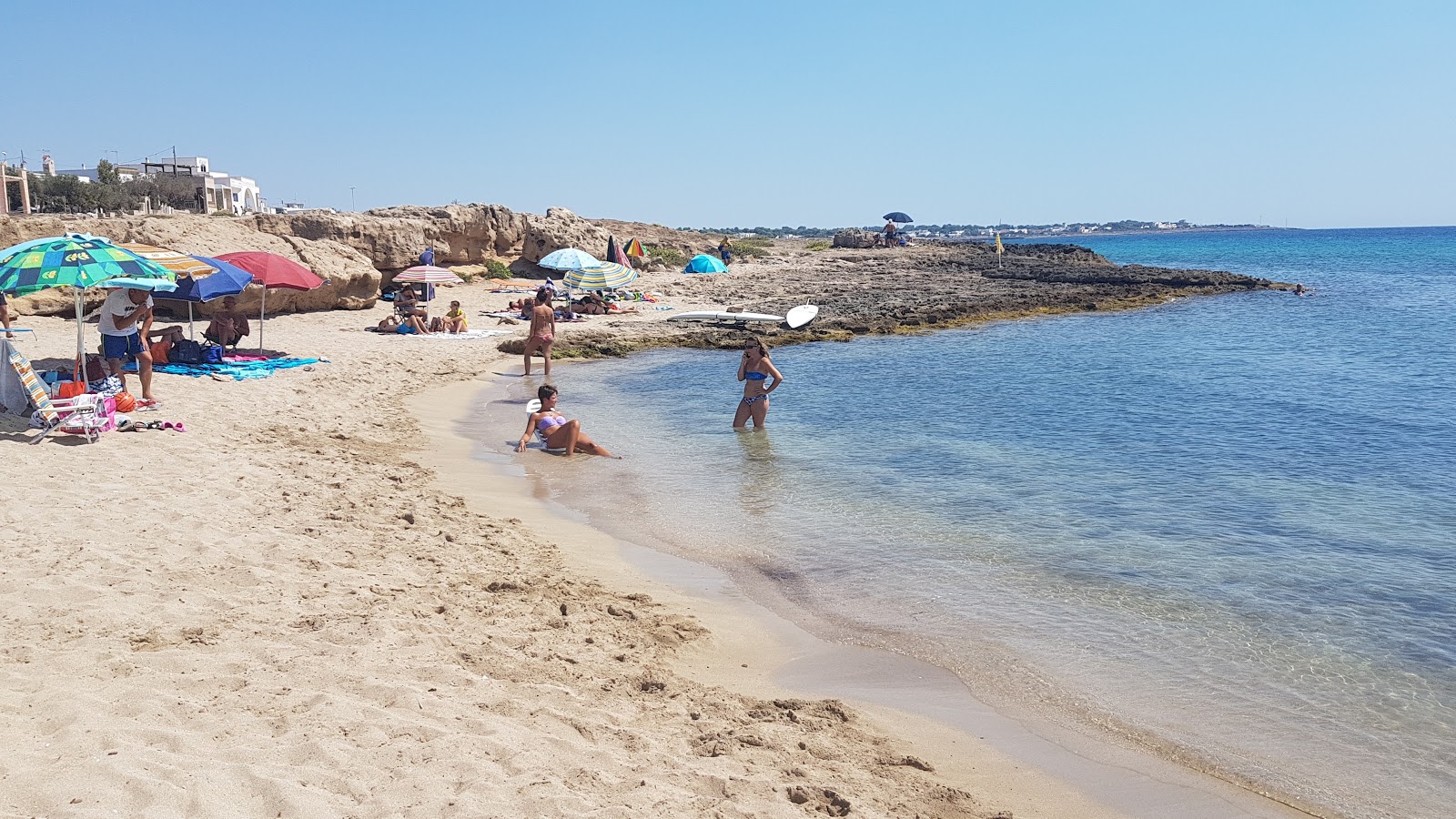 Φωτογραφία του Spiaggia del Mare dei Cavalli παροχές περιοχής