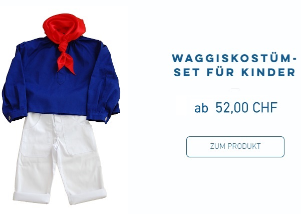 Waggis-Kostüm für Kinder