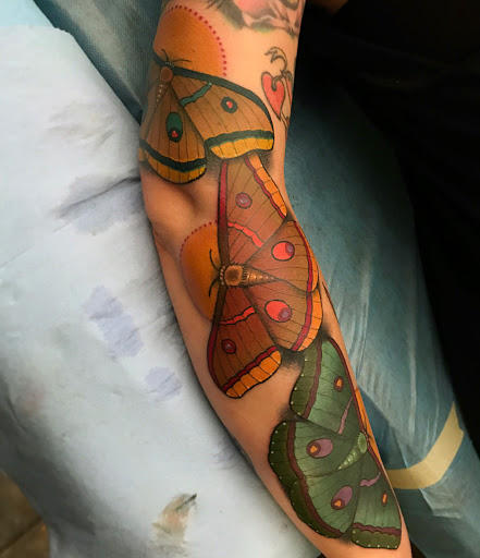 Explore oilfield tattoo ideas, creative tattoo ideas in San Diego, available at Remington Tattoo Parlor