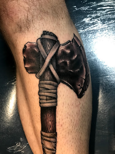 Explore jake the dog tattoo ideas, creative tattoo ideas in East Syracuse, available at BioGraphix Tattoo Studio