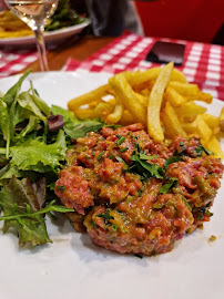 Steak tartare du Restaurant français Le Petit Vendôme à Paris - n°7