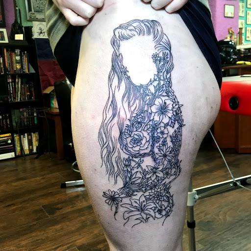 Find tattoo ideas for under the breast for your next unique tattoo in San Angelo at Good Vibes Only Tattoo Studio