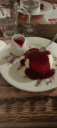 Panna cotta du Restaurant Les Fouées de Grézillé à La Bachellerie - n°12