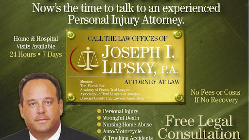 Personal Injury Attorney «Personal Injury Law Offices of Joseph I Lipsky», reviews and photos